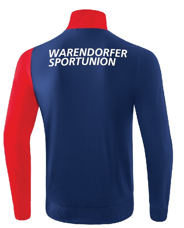 Warendorfer Sportunion Schriftzug Rücken einfarbig