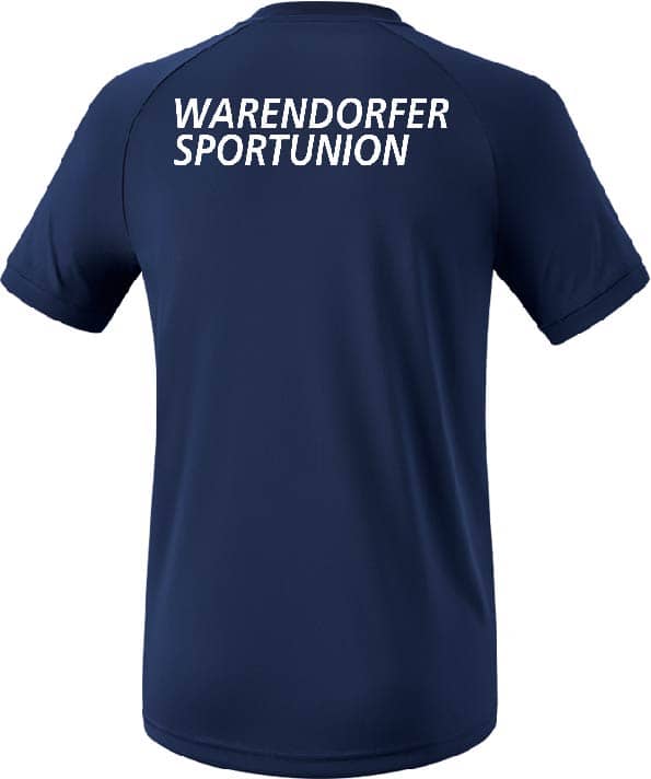 Warendorfer Sportunion Schriftzug Rücken einfarbig